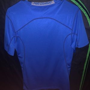 Blue Nike Conbat Shirt